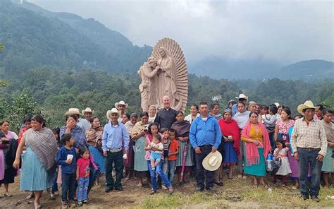 Inauguran El Camino De Guadalupe En Las Faldas De Un Volc N En M Xico