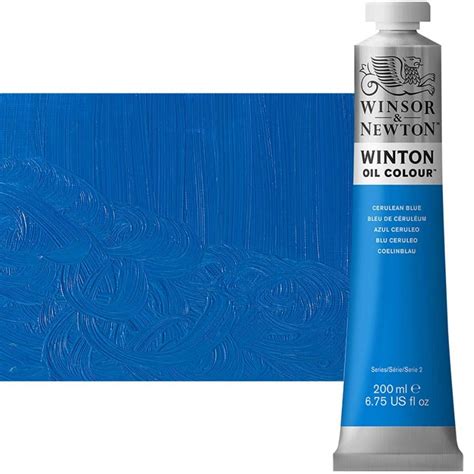 Winton Oil Color Cerulean Blue Ml Tube Jerry S Artarama