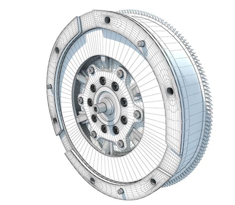 3D Engine Flywheel - TurboSquid 1174613