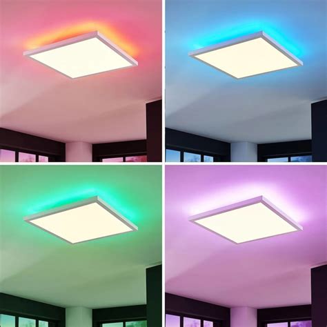 Plafonnier Led En Aluminium Blanc Maisons Du Monde