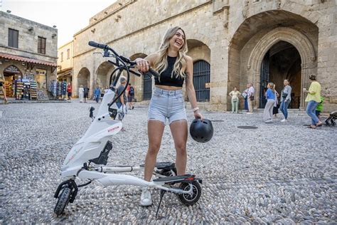 Rhodes Old Town Tour By Trikke Electric Scooter