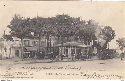 Melun CPA 77 MELUN Le Tram De Barbizon