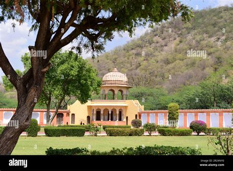 Kanak Vrindavan Garden Jaipur India Stock Photo Alamy