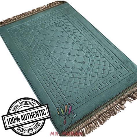 Sejadah Gebu Tebal Lembut Murah Sejadah Plain Prayer Rag Prayer Mat