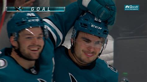 Timo Meiers One Timer Ties Sharks Ducks Game In Second Period Nbc Sports Bay Area And California