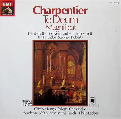 Charpentier Te Deum Magnificat Vinyl LP Schallplatte Marc