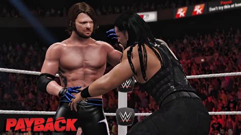 WWE 2K16 Payback 2016 Roman Reigns Vs AJ Styles WWE World Heavyweight