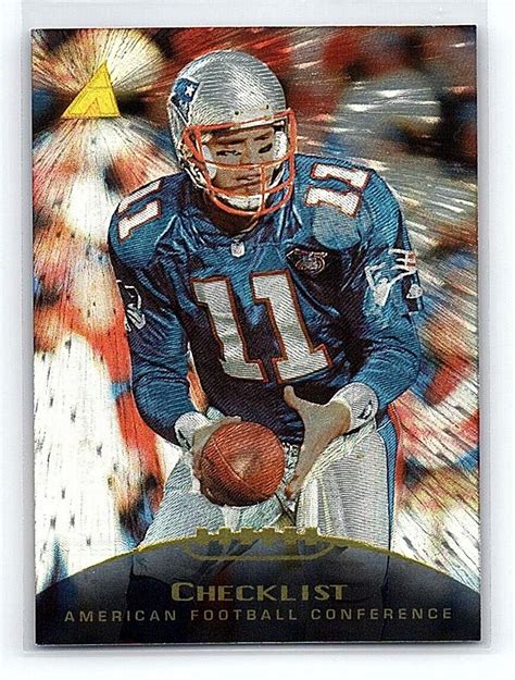 Pinnacle Checklist Drew Bledsoe New England Patriots Ebay