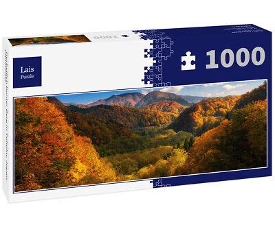 Lais Puzzle Herbstlich Bunter Berg In Tohoku Japan Panorama 1 000