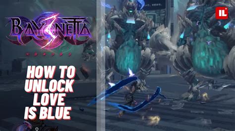 Bayonetta How To Unlock Love Is Blue Item Level Gaming