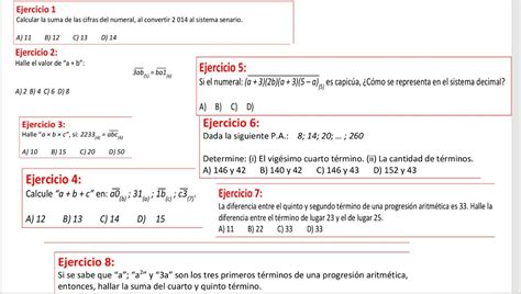 Realizar Los Siguientes Ejercicos Con Procedimiento Breve Adjunta Los