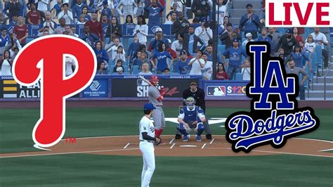 🔴live Baseball🔴philadelphia Phillies Vs Los Angeles Dodgers August 05