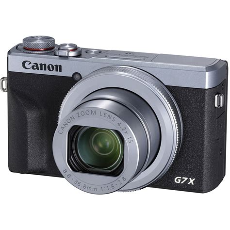 Canon PowerShot G7 X Mark III Digital Camera (Silver) 3638C001