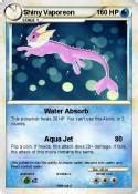 Pokémon Shiny Vaporeon 1 1 - Shiny! - My Pokemon Card