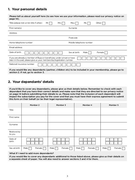 Fillable Online Bupa Health Insurance Forms And DocumentsBupaBupa