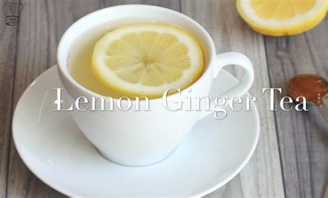 Lemon Ginger Tea - Traditionally Modern Food