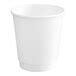 Choice Oz White Smooth Double Wall Paper Hot Cup Pack