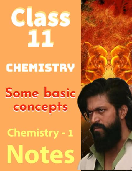 Some Basic Concepts Of Chemistry Class 11 Handwritten Notes Shop