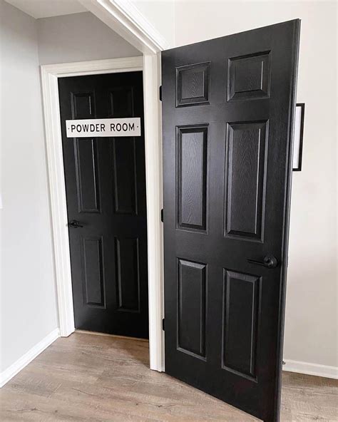 27 Places Within Your Home To Try Tricorn Black By Sherwin Williams