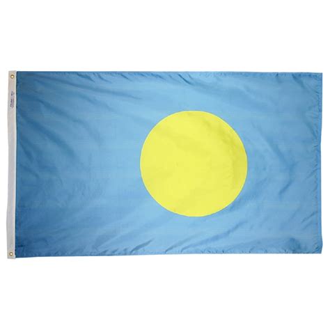 Palau Nylon Flags On Embassy Flag Inc