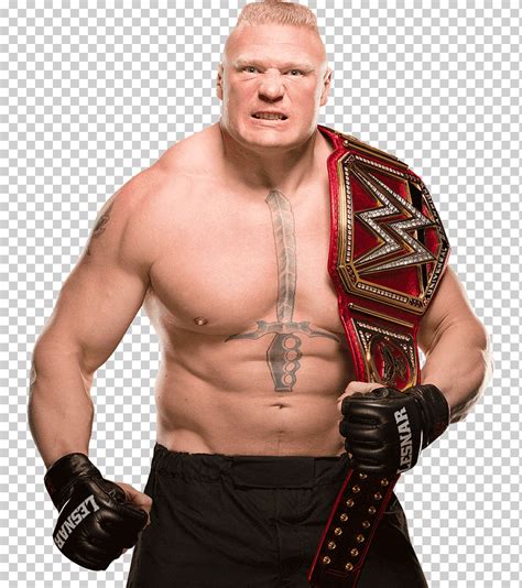 Brock Lesnar Con Cintur N De Campeonato Brock Lesnar Wwe Campeonato