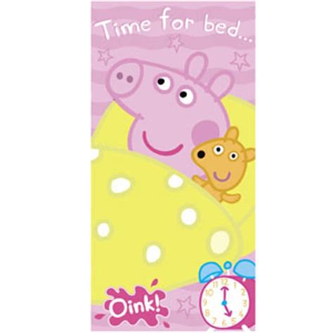 Peppa Pig Sleeping Bag | Home Bargains