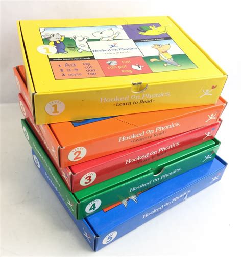 Lot - Complete Hook On Phonics Learn To Read Set