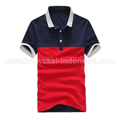 Polo Shirt Polo Shirt Kombinasi Greto Uniform Vendor Konveksi