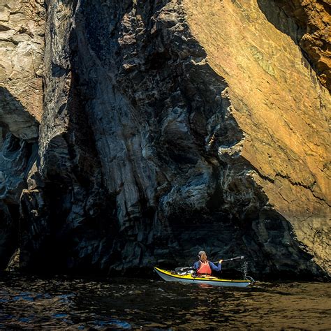 Saguenay Fjord Sea Kayaking Black Feather