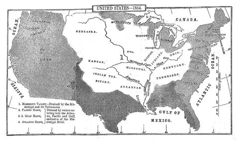 U.S. Census Map: 1850