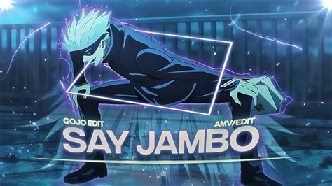 Jujutsu Kaisen Say Jambo Badass Quick Amv Edit Free Project