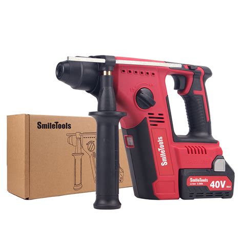 Hammer Machine 40v Cordless Impact Power Hammer Drills Set Hand Drill