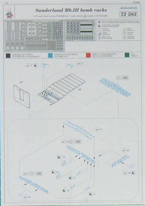 Short Sunderland Mk III racks für Italeri Eduard 1 72