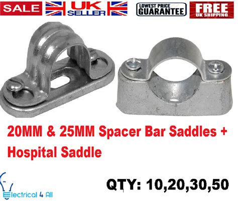 20mm And 25 Mm Galvanised Conduit Spacer Bar Saddles Distance Saddles