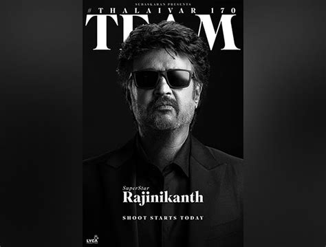 First Look Of Rajinikanth in ‘Thalaivar 170’ Is Released | HydNow