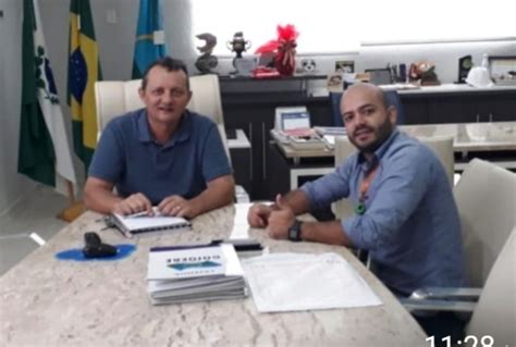 Goionews Novo Gerente Da Copel Assumiu Em Goioer E Visita Prefeito