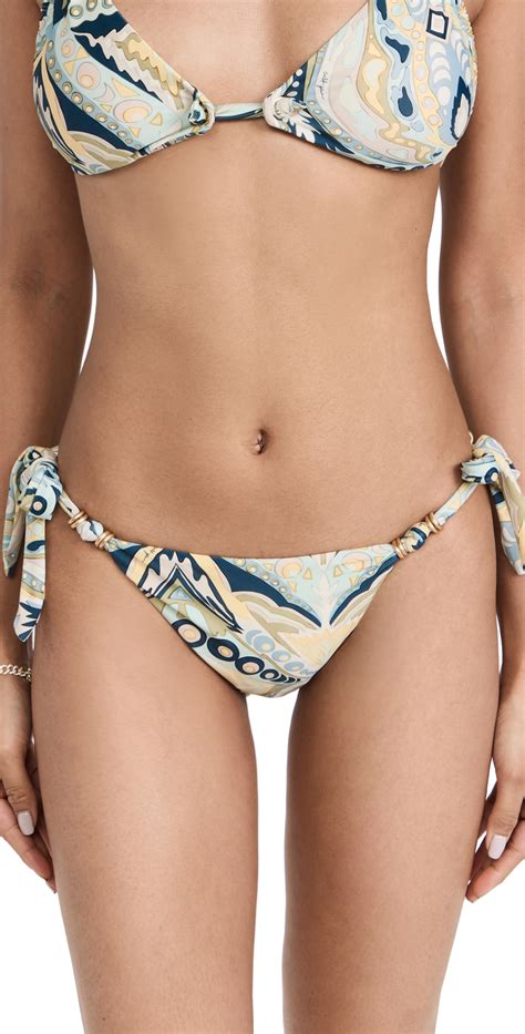 Buy Cult Gaia Avis Bikini Bottom Aloe Multi At 75 Off Editorialist