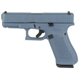 Glock 45 9mm Pistol, 4.02" Barrel, Fixed Sights, Blue Titanium - PA455S204BT | Palmetto State Armory