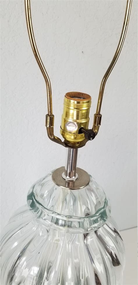 Vintage Marbro Murano Glass Table Lamp Etsy