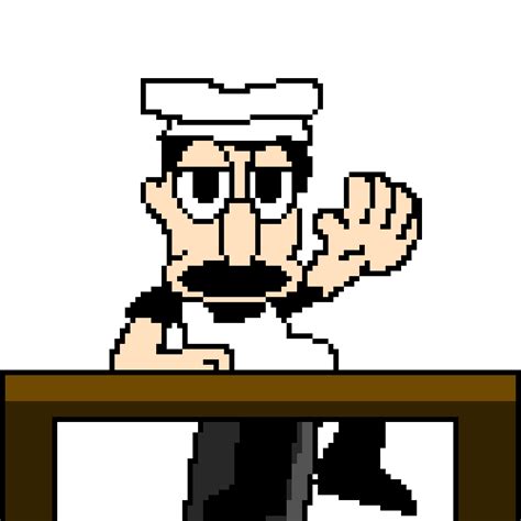 I Attempted To Make A Custom Peppino Sprite With A Pixel Art Site R