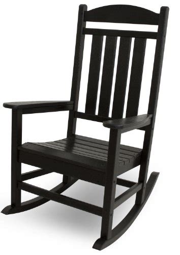 Add Comfort and Style to Your Home With Black Polywood Rocking Chairs