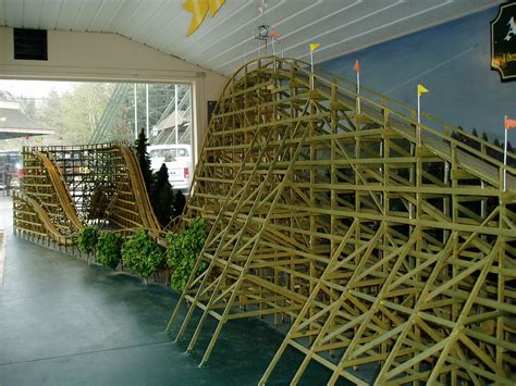 Scale Model Of Phoenix Roller Coaster Flickr