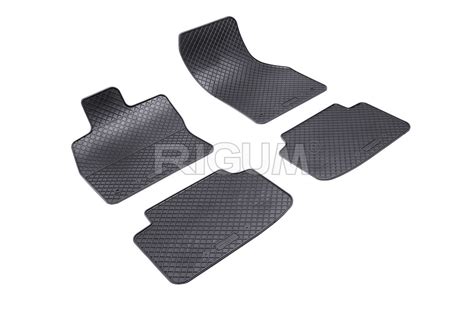 Rubber interior mats Rubber mats suitable for ŠKODA Octavia IV 2020