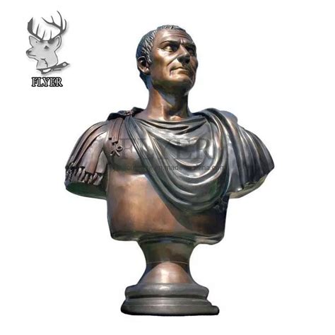 Best Selling Customize Bronze Bust Statue Metal Craft Home Decor Famous