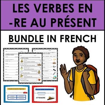 French Re Verbs Les Verbes En Re Bundle By Le Magasin De Madame Kolev