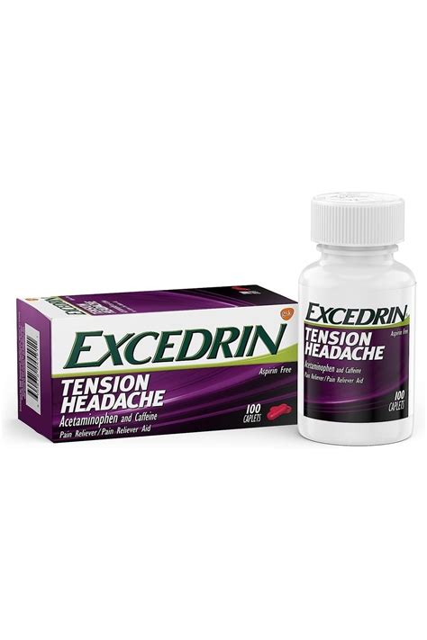 EXC Excedrin Tension Headache 100 Tablet Fiyatı Yorumları Trendyol