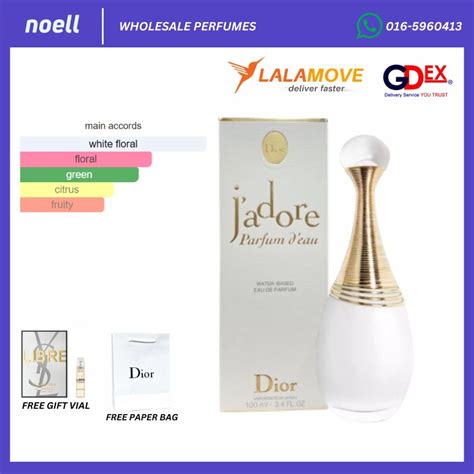 Original Authentic Ready Stock Dior Jadore Parfum Deau Edp 100ml Perfume For Women Beauty