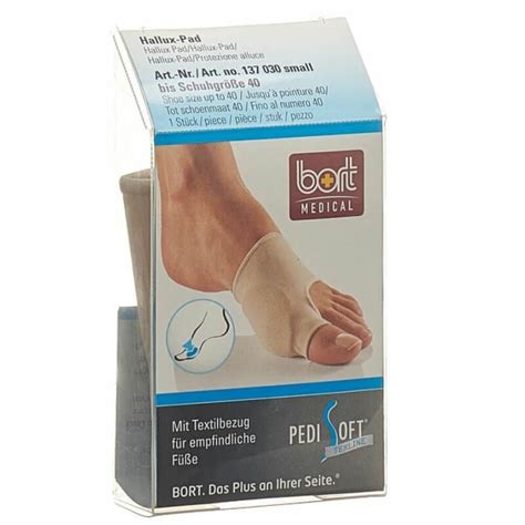 Bort Pedisoft Texline Hallux Pad S Stk Kaufen Kanela