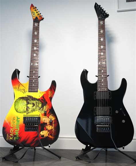 Esp Guitar Kirk Hammett Esp Kh 3 Karloff Mummy Modelo 3d 59 Max