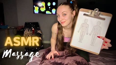 Asmr Relaxing Full Body Massage 💕 🤲 Roleplay Youtube